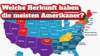 Welche Herkunft haben die meisten Amerikaner [upl. by Pollack]