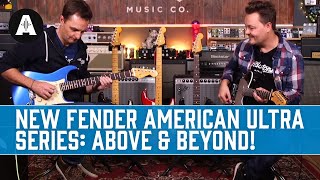 Fender American Ultra Series  Their Most Advanced Guitars Ever [upl. by Adlev891]