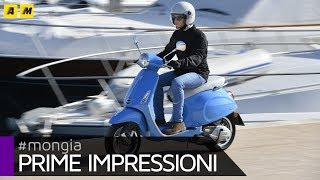 Vespa Primavera 125 e Vespa Sprint 125 2018 il TEST [upl. by Solracnauj544]