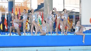 Final Equipo Sincro Retiro  Junior Sincro Retiro Verano 2016 [upl. by Arze]