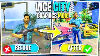 🔥How To Install Realistic Graphics Mod In GTA Vice City ✅ Low End PC   2023 Best Graphics Mod [upl. by Lincoln315]