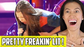 Courtney Hadwin  Pretty Little Thing Reaction  Americas Got Talent AGT Champions Original Song [upl. by Dupuy486]