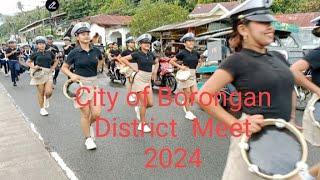 City of Borongan District Meet 2024 [upl. by Ahsela590]