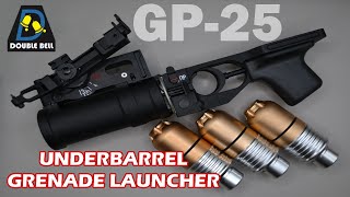 DB GP25 quotKostyorquot Airsoft Grenade Launcher  Unboxing amp Review [upl. by Dilaw]