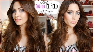 Como TeñirsePintarse el Pelo en casa Color tips How I dye my hair at home [upl. by Ydnil]