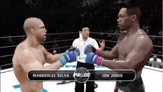 UFC vs Pride 3 TidalWave Wanderlei Silva vs Jon Jones [upl. by Aissatsana337]