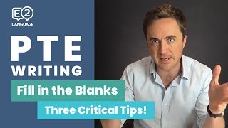 PTE Reading and Writing Fill in the Blanks  THREE CRITICAL TIPS with Jay [upl. by Bibby]