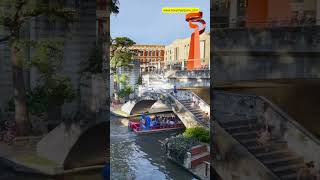 River Walk In Downtown San Antonio Texas [upl. by Ayhay401]