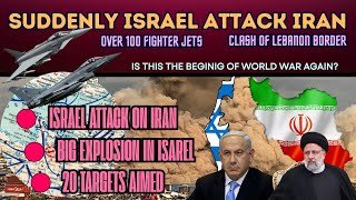 Iran under attack current situation in Israel vs Iran War [upl. by Munster338]