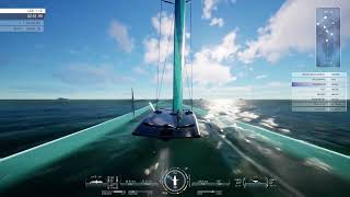 AC Sailing Close light wind race [upl. by Nawiat]