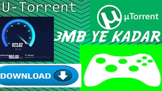 UTorrent  2018 En Yüksek Hız   Maximum Speed [upl. by Ahsenrac962]