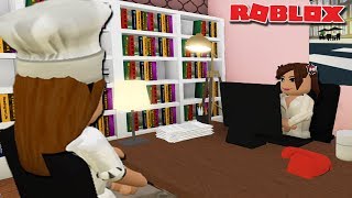 INTERVIEWING A CHEF FOR AMBERRY HOTEL  Bloxburg [upl. by Phaedra]