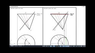 INTERSECCIÓN CONO CON PLANO [upl. by Preston438]