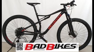 Specialized Epic Comp Alloy Mens 29R SRAM NX Eagle Micro Brain Fullsuspension Mountain Bike 2019 [upl. by Ivon989]