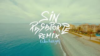 Camin Kasery  SIN PASAPORTE RMX Challenge Video lyric oficial [upl. by Virgel]