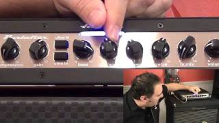 Ampeg PF500 Bass Head  Tone Settings  Slap [upl. by Ludwigg601]