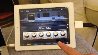 Rocksmith RealTone Cable with iPadMac  Garage BandJamUpAmplitube [upl. by Willem]