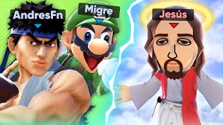 Los DIOSES de Smash ANDRESFN y MIGRE Vs Subs [upl. by Cyn]