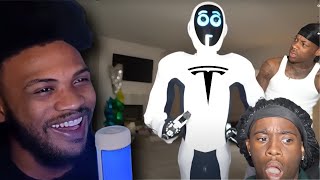 🤯Kai Cenat Brought a Tesla Robot On Stream [upl. by Chon464]