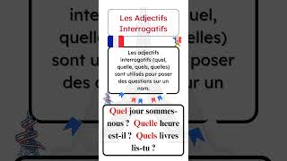 Les Adjectifs Interrogatifs [upl. by Christoph]