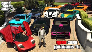 GTA 5 Story Mode Rare Cars Locations [upl. by Ambie]