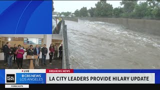 LAUSD cancels classes on Monday due to Tropical Storm Hilary [upl. by Jock4]