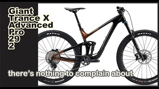 2023 Giant Trance X Advanced Pro 29 2  Details Specs Review cant find any flaws though [upl. by Naujaj798]