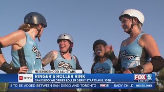 Ringers Roller Rink features San Diegos most unique athletes [upl. by Ayna567]