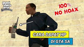 CARA MENDAPATKAN HP DI GTA SAN ANDREAS ANDROID  100 NO HOAX [upl. by Renruojos593]