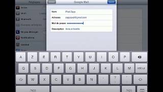 10 Comment ajouter un compte mail sur iPad [upl. by Frodin543]