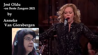 Jest Oldu by Anneke Van Giersbergen on Beste Zangers 2021  Music Reaction Video [upl. by Asilram85]