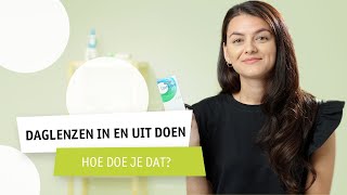 In 4 stappen eenvoudig je lenzen in en uit doen  How to  Kruidvat [upl. by Noral]