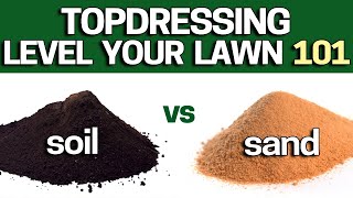 How to Topdress amp Level Your Lawn Using Sand or TopSoil Beginners DIY Guide [upl. by Aivilo]