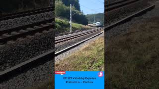 EC 127 Valašský Express Praha hln  Púchov train českédráhy [upl. by Nohsav]