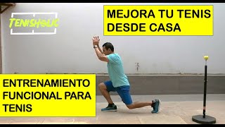 2do entrenamiento funcional para tenis desde casa [upl. by Ekle]