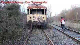 Stillgelegte Bahnstrecke die vergessenen Schienenbusse von Hermeskeil Hunsrückquerbahn 122020 [upl. by Oram]