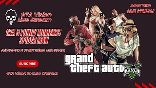 GTA 5 FAILS amp EPIC FUNNY MOMENTS  Spider Man FUNNY MOMENTS EP 44 gta5 ytshorts short [upl. by Aehtna211]