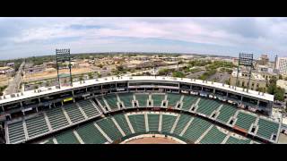 Chukchansi Park  Fresno CA AERIAL [upl. by Gian]