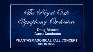 CMNtv Symphonic Series  Royal Oak Symphony Orchestra  Oct 18 2024 LIVE STREAM [upl. by Balas]