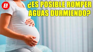 ¿Es posible romper aguas durmiendo ¿Cómo saber si es líquido amniótico orina o flujo vaginal [upl. by Emmey]