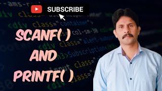 Scanf  and Printf   C Programming [upl. by Khai]