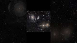 Arp 227 Shell Galaxies in Pisces 100 Million Light Years shorts [upl. by Gerrard]