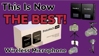 The NEW Fotowelt AIR Professional Wireless Microphone  THE BEST Value For The Price fotowelt [upl. by Adalie]