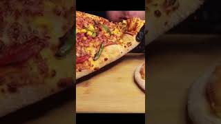 Dominos Pizza Mukbang Asmr🍕 asmr food pizza eatingsounds mukbang [upl. by Annaek488]