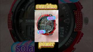 Solar watch electronic mechanical watch sloar windturbine windenergy greenpower sunshinepower [upl. by Bendix]