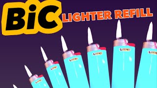 How To Refill A BIC lighter [upl. by Heidi]