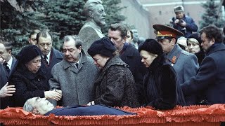 Short Soviet Anthem  Funeral of Leonid Brezhnev on 15 November 1982  Похороны Леонида Брежнева [upl. by Snowber]