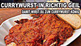 Currywurst mega lecker du brauchst nur das Rezept  The BBQ BEAR [upl. by Lorie]