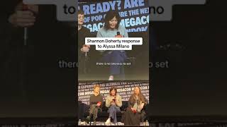 Shannen Doherty Addresses Long Time Tension with Alyssa Milano  Charmed [upl. by Yecad553]