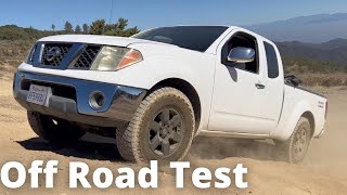 08 Nissan Frontier Nismo Edition Off Road Test  Better Than Tacoma [upl. by Ecniv534]